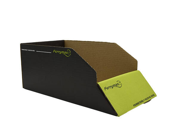 GAVETA CARTON GRANDE FERRYMAS 40X20X10