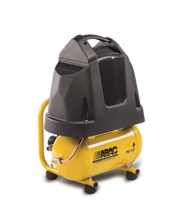 COMPRESOR 1'5HP S/ACEITE 8 BAR ABAC 6 L VENTO B15