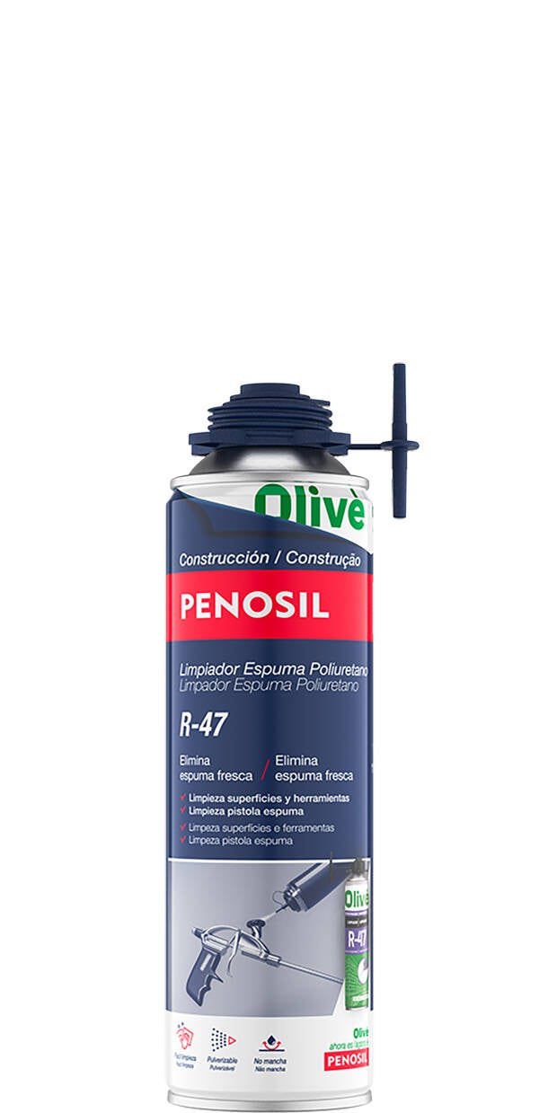 LIMPIADOR ESPUMA PU R-47 PENOSIL 500 ML 6194