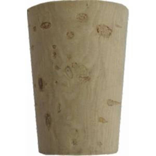 TAPON CORCHO BOTELLA B/500 CONICO 33X22X18 166