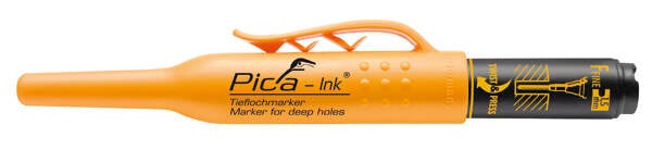 MARCADOR AGUJERO PROFUNDO CLIP PICA - 150/46 NEGRO