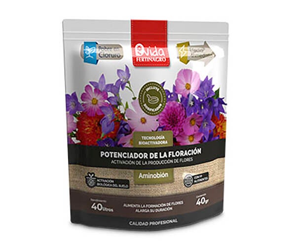 POTENCIADOR DE LA FLORACION C/15 SOBRES VIDA FERTINAGRO 40 G 600001-037332
