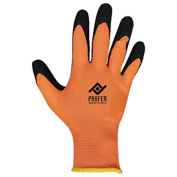 GUANTE DE LATEX NARANJA B/6 PROFER TOP CARTÓN