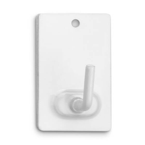 PERCHA ADHESIVA BLANCO BL.2 INOFIX - 2040-2
