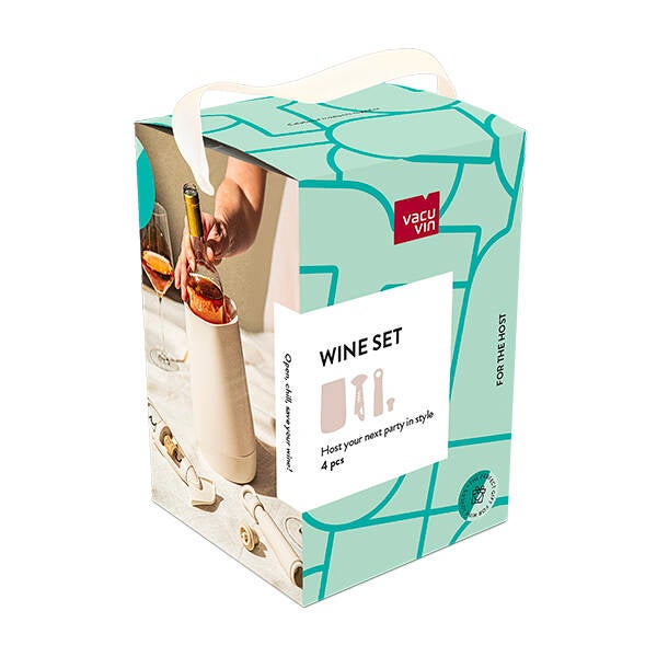 VINO ESTUCHE 4 PZAS HOST ARENA VACUVIN - 3890670