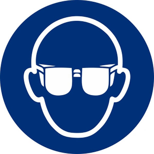 ADH CIRCULAR OBLIGATORIO GAFAS 9 CM NORMALUZ 100X40X120 RD28602