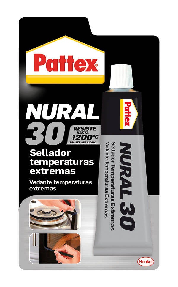 MASILLA ALTA TEMPERAT NURAL 30 PATTEX 140 G 2550380