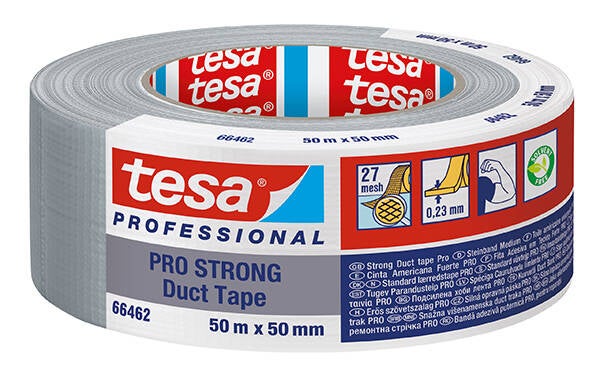 CINTA MULTIUSO AMERICANA GRIS TESA TAPE 50 MX50 MM 66462-00003-00