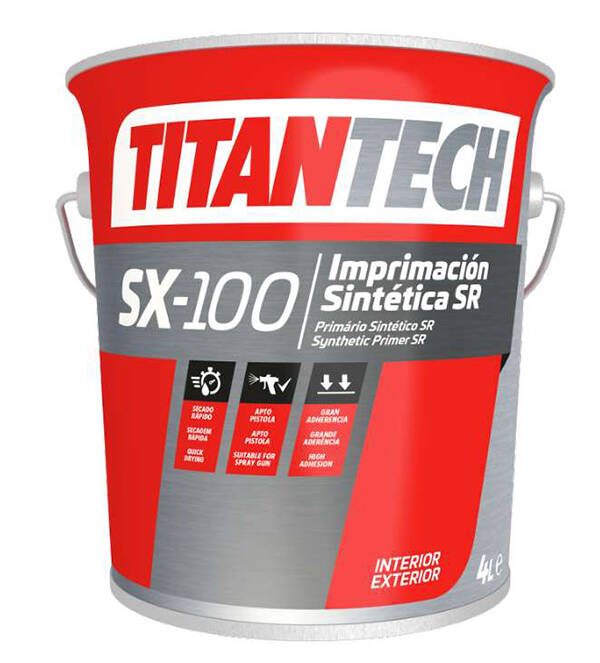 IMPRIMACION INDUST GRIS 7042 TITANTECH 4 L X10010104