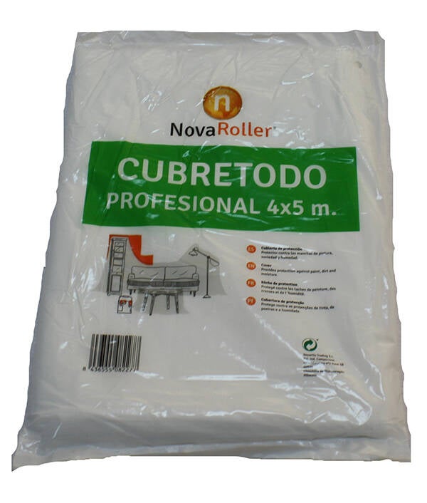 PLASTICO CUBRETODO PROFESIONAL G10 NOVARTIX 4X5 M 401001