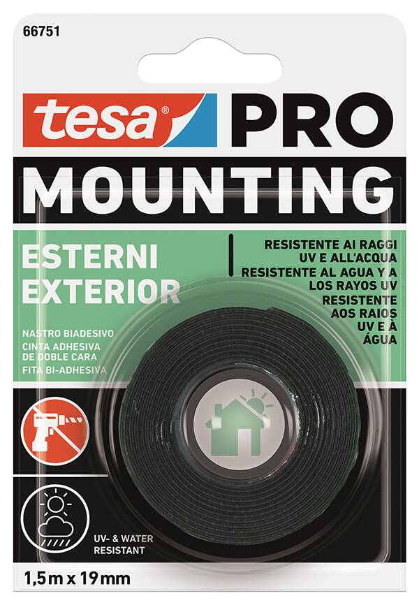 CINTA DB CARA MONTAJE TTE TESA 1,5MTX19MM 66751-00002-01