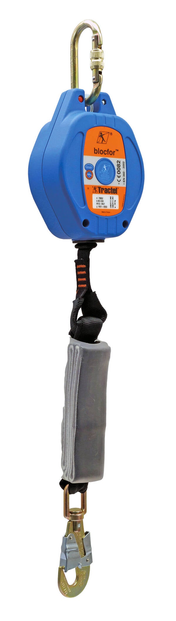 DISPOSITIVO ANTICAIDA HORIZ/VERT 6M TRACTEL 150 KG BLOCFOR 6