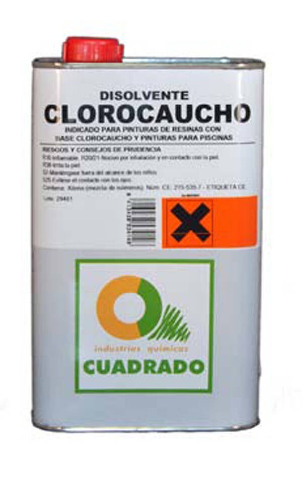 DISOLVENTE CLOROCAUCHO CUADRADO 1 L 534014