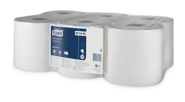 HIGIENICO INDUST 2CAPA-PQ.12UD TORK 180 M 605498