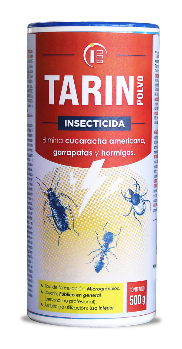INSECTICIDA RASTREROS POLVO TARIN 500 G D02.014