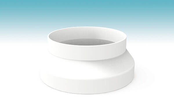 ARO REDUCTOR SALIDA 100 A 80 MM FIG - 1008REDUCTORRED