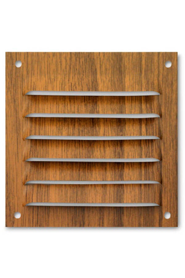 REJILLA MADERA OSCURA BLISTER INOFIX 10X10 CM 1250-8G