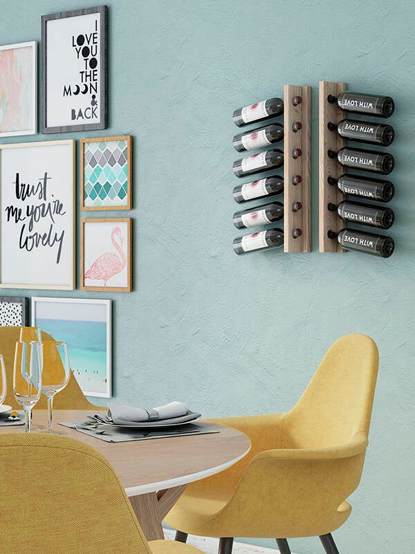 BOTELLERO MADERA 6 BOT. MURAL T-6 ASTIGARRAGA 61X8X10 TBOT60.99