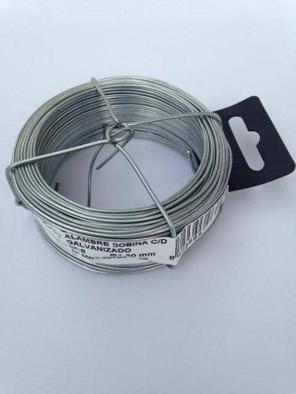 ALAMBRE GALVANIZADO N.2 100M SIESA 0,70 MM 39007