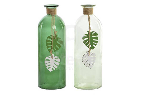 JARRON CRISTAL TROPICAL CMP 9X27 CM LD-153421