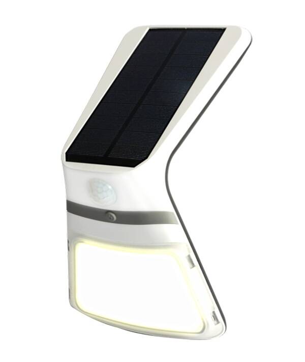 APLIQUE SOLAR GUARDIAN PIR IP65 BLANCO LUCECO 3,5 W LEXSW43W40-1