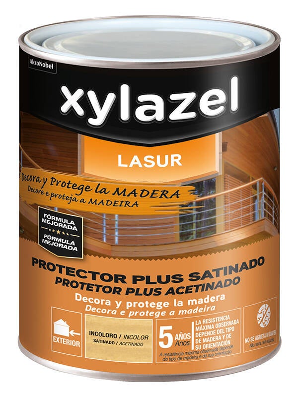 PROTECTOR MAD. LASUR SAT INCOLORO XYLAZEL 750 ML 5836537