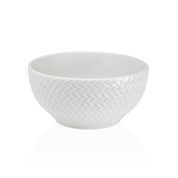 BOL PORCELANA RELIEVE PACK-6 VERSA 15,5 CM 22460014