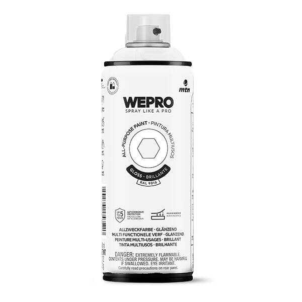 PINTURA AEROSOL BLANCO IGLU BRILLANTE MTN 400 ML EX014WP9016