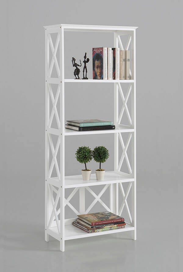 ESTANTERIA PINO LACADA BCO VICTORIA 5B CLOSET 60X30X147 30003