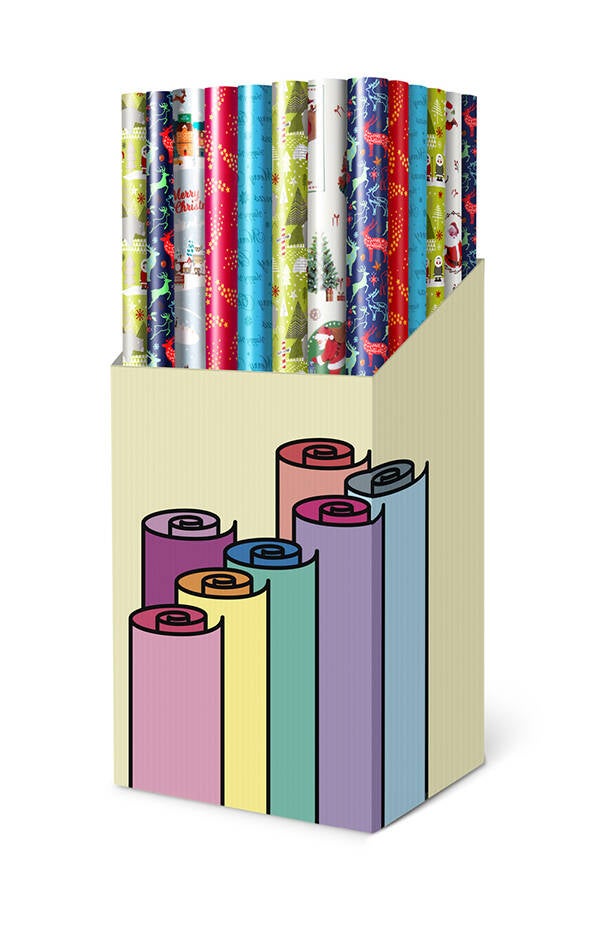 PAPEL REGALO NAVIDAD DELUXE IMCOVEL 70X200 CM CRE4207020015