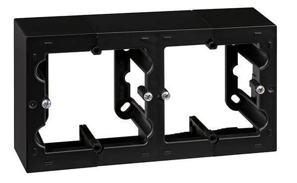 CAJA DOBLE SUPERFICIE NEGRO SIMON - F1090752038
