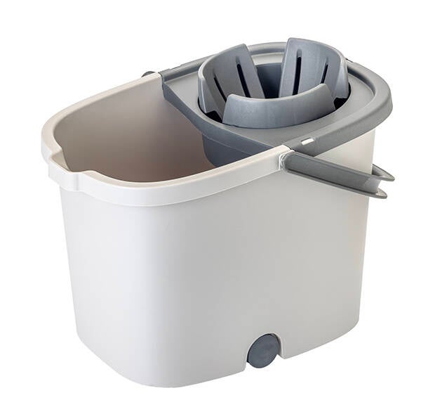 CUBO ESCURRIDOR AUTOM C/RUEDA 16 L VIGAR 40X28X31 1088