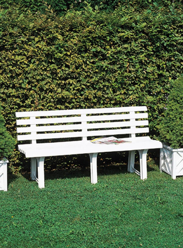 BANCO JARDIN RESINA BCO IPAE 147X49 CM ORC38CBI