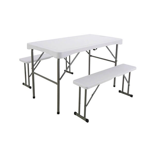 SET PICNIC PLEGABLE POLIETILENO PROFER GREEN 112X62X71 PG0880