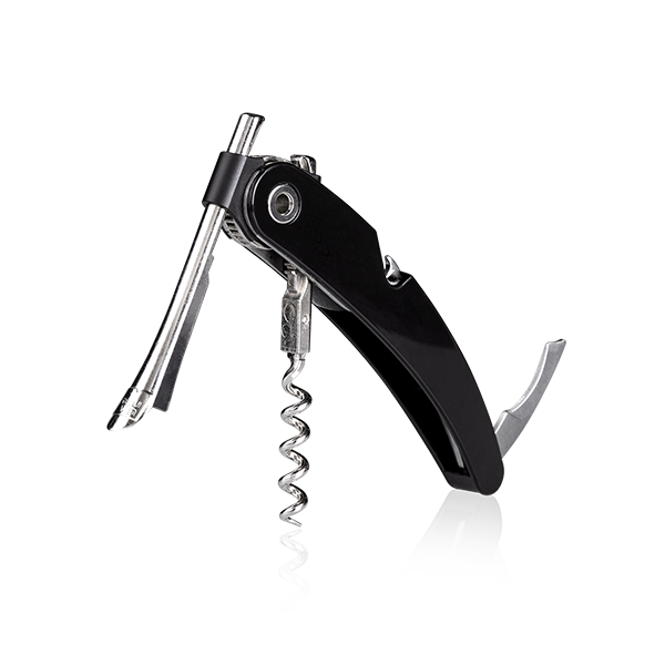 SACACORCHOS SINGLE PULL NEGRO VACUVIN - 68854606