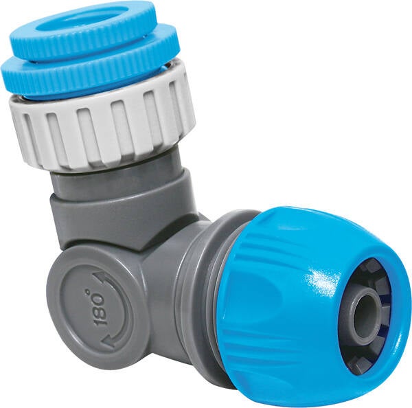 CONECTOR RAPIDO EN ANGULO PROFER GREEN 1/2-3/4'' PG0402