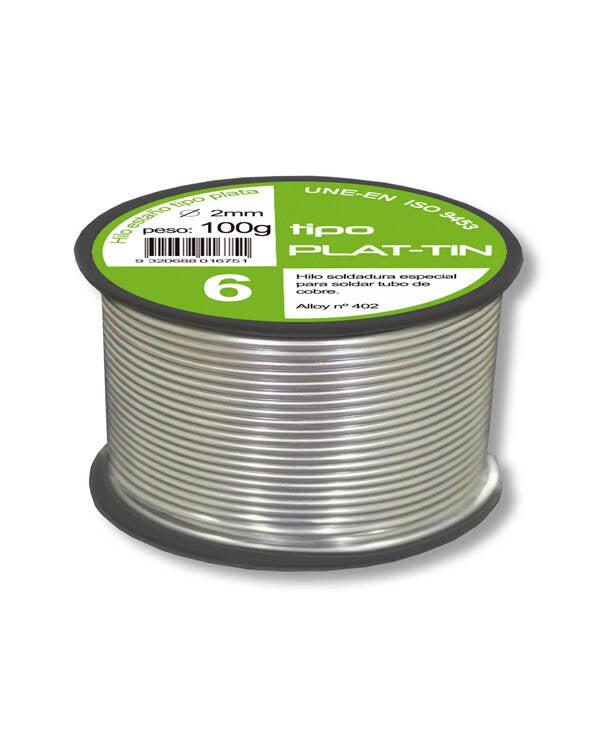 ESTAÑO FONTAN SN-CU 6% 2MM BROFIL 100 G B13MAC012001N131