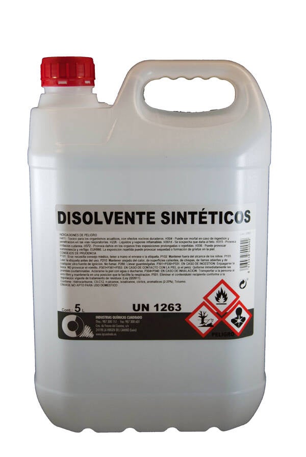 DISOLVENTE SINTETICO CUADRADO 5 L 542004