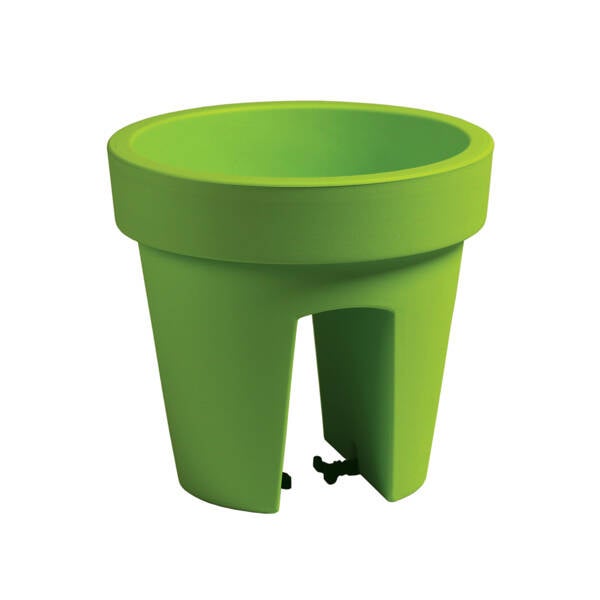 MACETA BALCON LOFLY R. PISTACH INTEPLAS 23X25 CM DLFOR250PS