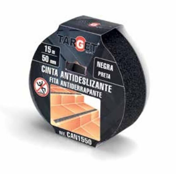 ANTIDESLIZANTE NEGRO TARGET 5MX25 MM CAN0525