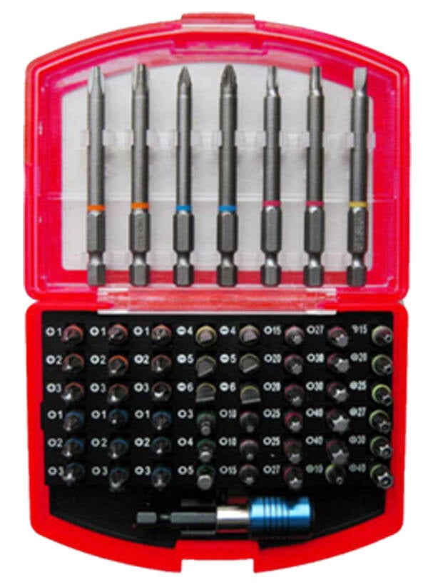 ESTUCHE 56 PUNTAS+P. MAGNETICO BRICODY - BC-56