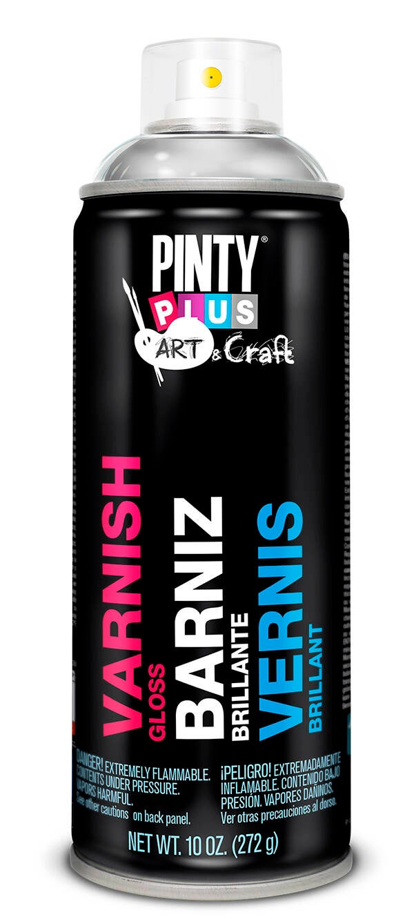 PINTURA SPRAY BARNIZ PINTY PLUS 200 ML