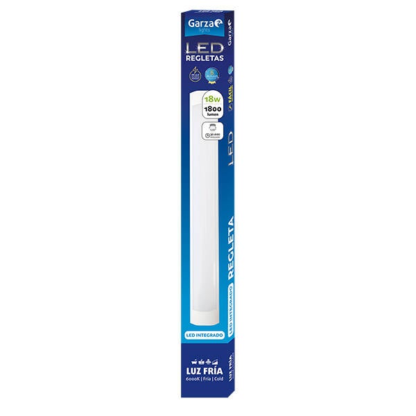 REGLETA LED INT 1800 LM 60 CM GARZA 18 W 401239