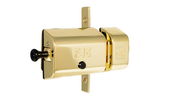CERROJO UVE DORADO FAC 80 546RP-01421