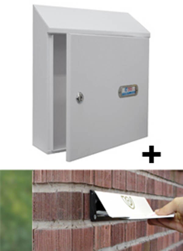 BOCACARTAS + RECOGECARTAS BLAN BTV 58X282 MM 00414