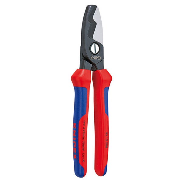 ALICATE CORTACABLE CORTE DOBLE KNIPEX 200 MM 95.12.200