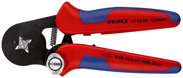 ALICATE CRIMPADOR TERMINALES KNIPEX - 97 53 04
