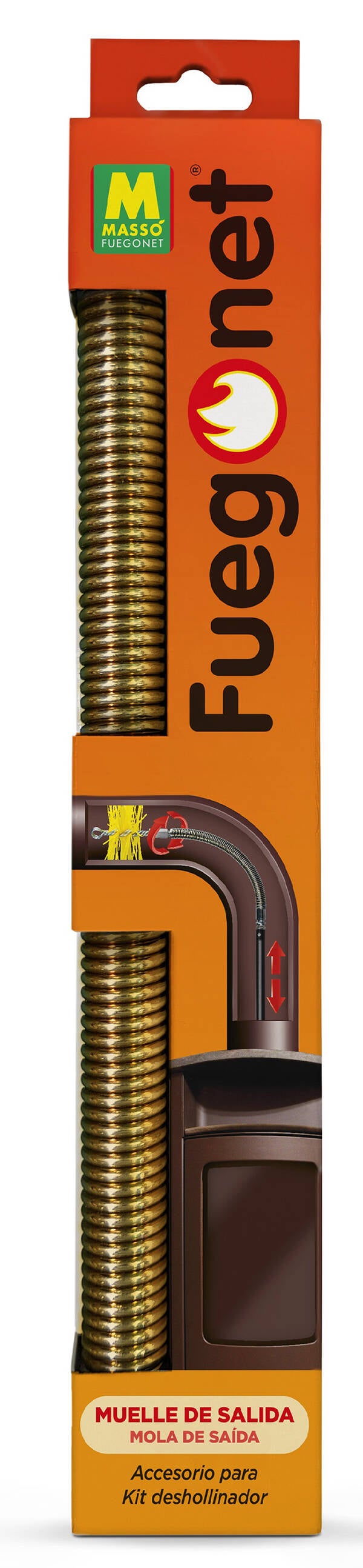 MUELLE SALIDA P/DESHOLLINADOR MASSO - 231588