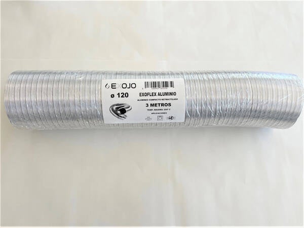 TUBO ALUMINIO COMPACTO (RETR..60 CM) 3M EXOJO 120 MM TF1203