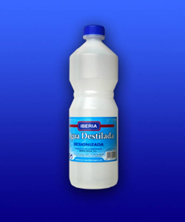 AGUA DESTILADA IBERIA 1 L